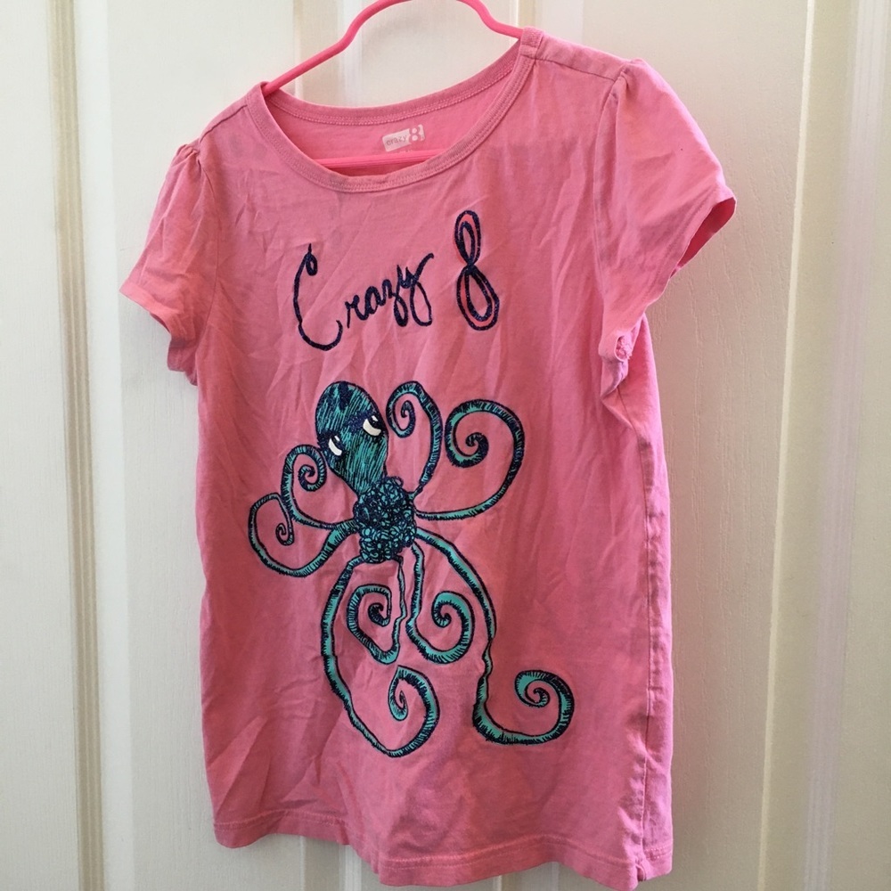FINAL MARKDOWN Girls’ crazy 8 Tee (L 10/12)